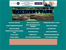 Tablet Screenshot of discoverypark.info
